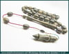 Özel İşçilikli Pelesenk Tesbih 9*12 mm Kesik Çayır