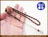 YILAN AĞACI TESBİH 7x11.5 mm NATUREL SNAKEWOOD