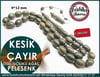 Özel İşçilikli Pelesenk Tesbih 9*12 mm Kesik Çayır