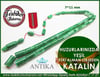 Eski Alman Objeden Katalin Tesbih 7*11 mm Huzurlarınızda Yeşil 