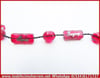 ATEŞ KEHRİBAR TESBİH 9*11 mm İSMİNİZE ÖZEL AİLE İŞİ