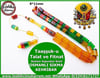 OSMANLI SIKMA KEHRİBAR TESBİH 8*11 mm TAAŞŞUK-U TALAT VE FİTNAT 