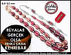 Uzun Kamçılı Sıkma Kehribar Tesbih 6,5*12 mm Rüyalar Gerçek Olsa 
