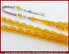 SIKMA KEHRİBAR TESBİH 6x10 mm BAL KÖPÜĞÜ