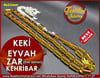 Eski Alman Zar Kehribar Tesbih 6*11 mm Keki Eyvah 