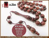 YILAN AĞACI TESBİH 9x12 mm SNAKE WOOD