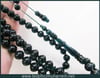 ATEŞ KEHRİBARI TESBİH 9x10 mm 99 luk PETROL YEŞİLİ TESBİHAT