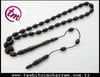 6.5X10 mm TESBİH-ÜL BLACK AMBER SIKMA KEHRİBAR TESBİH