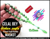 Katalin Ve Bağa TesbihlerTM12439Bilek Boy Katalin Tespih Yeşil Damarlı Beyzi Kesim Maskot Bileklik Efe Celal Bey TesbihBilek Boy Katalin Tespih Yeşil Damarlı Beyzi Kesim Maskot Bileklik Efe Celal Bey Tesbih