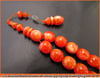 Özel İşçilik Bileklik Maskot Efe Kehribar Tesbih 12*13 mm Bal Kabağı