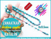 Katalin Ve Bağa TesbihlerTM13562Birkan Soylu Usta Premium Tespih | Katalin, Eski Usul Osmanlı Formlu, Kolye Modeli, Çok Renkli 