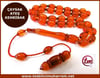 ATEŞ KEHRİBARI TESBİH 7x11 mm ÇAYSAK NARSAK