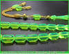 FLEXIGLASS TESBİH 6*10 mm ALTIN PÜSKÜLLÜ YANDIM ALİ