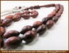 YILAN AĞACI TESBİH 7x11.5 mm NATUREL SNAKEWOOD