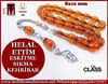 SIKMA KEHRİBAR TESBİH 8x12 mm ESKİTME HELAL ETTİM