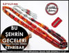Gümüş Püsküllü Sıkma Kehribar Tesbih 5,5*11 mm Bu Şehrin Geceleri 