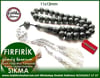 Full Gümüş Tasarım Kalem İşçilikli Sıkma Kehribar Tesbih Fırfırik