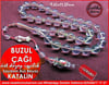 Gazi Abdurrahmandan Üst Düzey İşçilik Saydam Buz Beyaz Alman Katalin Tesbih Buzul Çağ