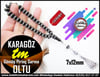 Oltu Taşı TesbihlerTM12277Gümüş Pirinç Yarma Gümüş Püsküllü Basık Oltu Taşı Tesbih KaragözGümüş Pirinç Yarma Gümüş Püsküllü Basık Oltu Taşı Tesbih Karagöz