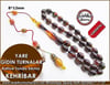 Kahve Sıkma Kehribar Tesbih 8*12 mm Yare Gidin Turnalar