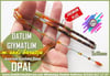 Opal(Sentetik)Sıkma TesbihTM14335Mehmet Sadi Barutçu El İşçiliği Multicolor Amerikan Opal Tespih I Özel Tasarım Kırık Dik Kesme Datlım Gıymatlım TesbihMulticolor Amerikan Opal Tespih I Özel Tasarım Kırık Dik Kesme Datlım Gıymatlım Tesbih 