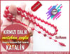 Katalin Ve Bağa TesbihlerTM13608Metehan Soylu Usta Tornası Tespih | Katalin, Sangria Kırmızısı, Özel Tasarım, Şişman Beyzi Kesim, 