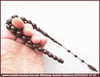 Yılan Ağacı TesbilerTM13575Metin Karakursunlar Usta Tornası Tespih | Yılan Ağacı (Snake Wood), Beyzi Kesim, 