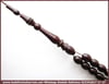 Yılan Ağacı TesbilerTM13575Metin Karakursunlar Usta Tornası Tespih | Yılan Ağacı (Snake Wood), Beyzi Kesim, 