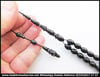 Abanoz Ağacı TesbihlerTM13791Mücahit Şener Usta İşçilikli Tespih | Abanoz (Black Wood), Doğal Malzeme, Beyzi Kesim, Oymalı  Model – “Abanoz” TesbihTespih Black Wood  l Oymalı İmame Gümüş Çember Beyzi Kesim Naturel Abanoz 