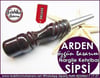Nargile Sipsisi Mor Mavi Yansımalı Ton Özgün Tasarım Kehribar Arden Model