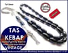 Orjinal Gümüş Püskül Osmanlı Usülü Vintage Sıkma Kehribar Tesbih Tas Kebap