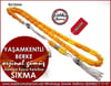 Orjinal Gümüş Püskül Sıkma Kehribar Tesbih Yaşamkentli Berke