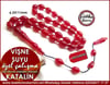 Özel Çalışma Cherry Objeden Eski Alman Katalin Tesbih Vişne Suyu
