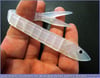 Özel Çalışma El İşçiliği Plexiglass Balık Tesbih Jaws Megaladon 