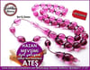 Özel Çalışma Mor Ateş Kehribar Tesbih Hazan Mevsimi
