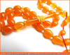 Özel Çalışma Orange Objeden Eski Alman Katalin Tesbih Süzme Bal