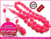 Özel Çalışma Pembe Sıkma Kehribar Tesbih Anladım Sevmeyeceksin