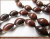 Özel İşçilik Naturel Yılan Ağacı Snakewood Tesbih Karadağın Kör Yılanı 