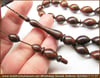 Özel İşçilik Naturel Yılan Ağacı Snakewood Tesbih Karadağın Kör Yılanı 