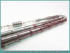 Özel İşçilikli Dik Kesme Ateş Kehribar Tesbih 6*10 mm Tekamül 