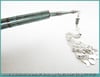 Özel İşçilikli Dik Kesme Ateş Kehribar Tesbih 6*10 mm Tekamül 