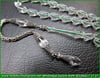 Özgün Gümüş Tasarım Beyzi Kesim 6,5x11 mm Saydamsal Flexiglass Tesbih Buzdan Kale