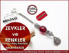 Özgün Gümüş Tasarım Özel Çalışma Ateş Kehribar Anahtarlık Zevkler ve Renkler