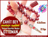 Osmanlı Antika Vişne Ton TesbihlerTM13848Suat Güngör Usta El İşçiliği Osmanlı Ateş Kehribar Tespih | Küre Kesim, Orjinal Chery Amber 