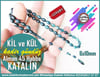 Katalin Ve Bağa TesbihlerTM11899Tesbih Katalin Beyzi Kesim 45 Habbeli Damarlı Kil ve Kül Tesbih Katalin Beyzi Kesim 45 Habbeli Damarlı Kil ve Kül 
