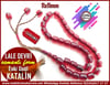 Katalin Ve Bağa TesbihlerTM11714Tesbih Katalin Osmanlı Form Eski Usül Fıçı Kesim Kırmızı Lale Devri Tesbih Katalin Osmanlı Form Eski Usül Fıçı Kesim Kırmızı Lale Devri 