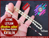 Katalin Ve Bağa TesbihlerTM11853Tesbih Katalin Tesbih Eski Alman Objeden Beyaz Beyzi Damarlı Gitme Leylam Tesbih Katalin Tesbih Eski Alman Objeden Beyaz Beyzi Damarlı Gitme Leylam 