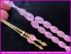 Amberoit TesbihlerTM11961Tesbih Plexiglass Özel Tasarım Gümüş Püskül Naif Pembe Amarello Tesbih Plexiglass Özel Tasarım Gümüş Püskül Naif Pembe Amarello 