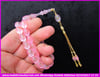 Amberoit TesbihlerTM11961Tesbih Plexiglass Özel Tasarım Gümüş Püskül Naif Pembe Amarello Tesbih Plexiglass Özel Tasarım Gümüş Püskül Naif Pembe Amarello 