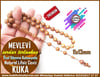 Kuka Ağacı TesbihlerTM13111Tesbihcimuharrem.net'ten özel kalem işçiliğiyle hazırlanan doğal kuka tesbihleri keşfedin. Mevlevi tarikatına özgü gömme kutusuyla özel bir hediye!Tespih Naturel Kuka Kalem İşçilikli Özel Gömme Kutulu Mevlevi Tesbih